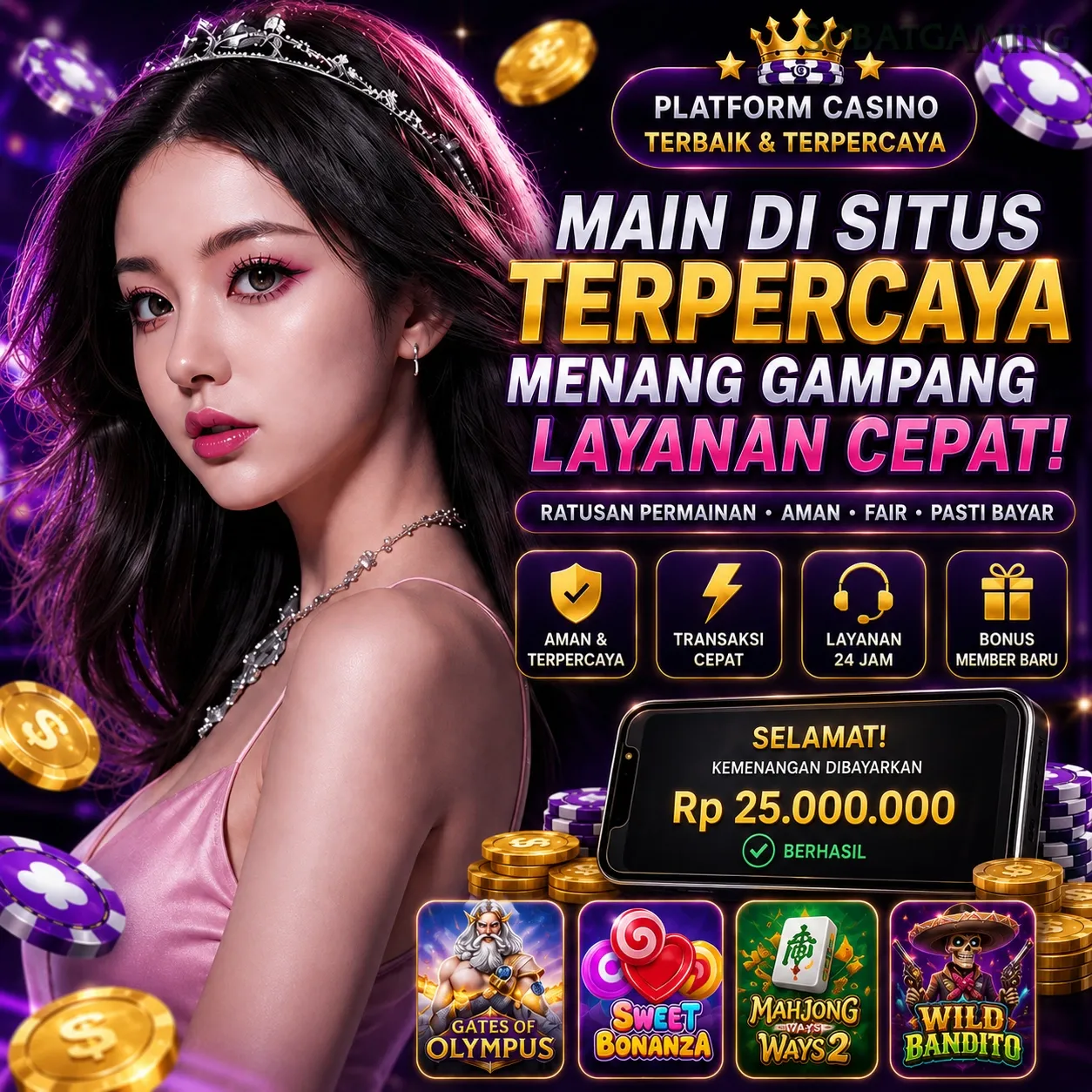 Ikon aplikasi sobatgaming resmi